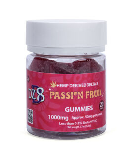 DZD8 Passion Fruit 1000mg Gummies