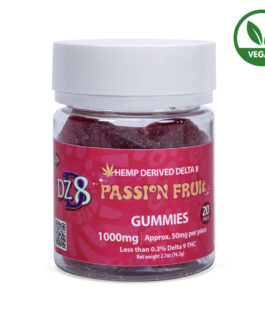 DZD8 Passion Fruit 1000mg Gummies