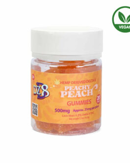 DZD8 Peachy Peach 500mg Gummies